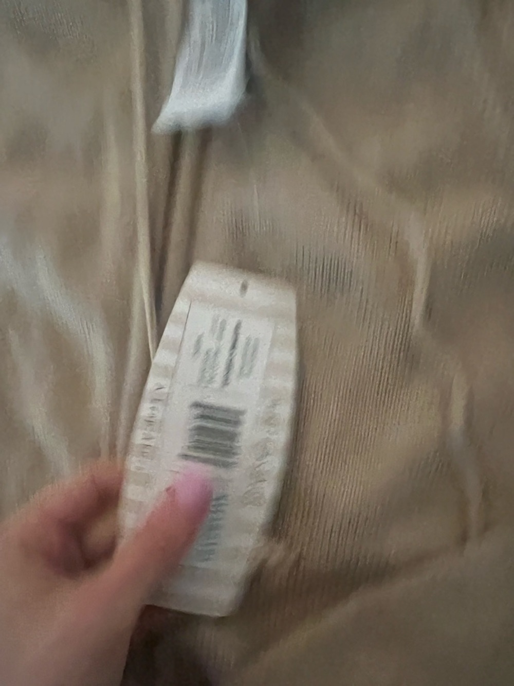 White Stag Beige Hoodie with Cable Knit Detail - Picture 5 of 9